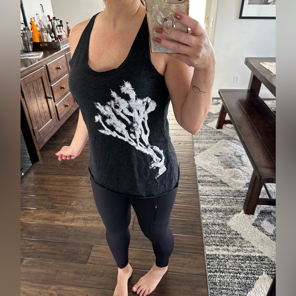 Women’s soft and comfortable Yoga top XL dark gray - Picture 4 of 11